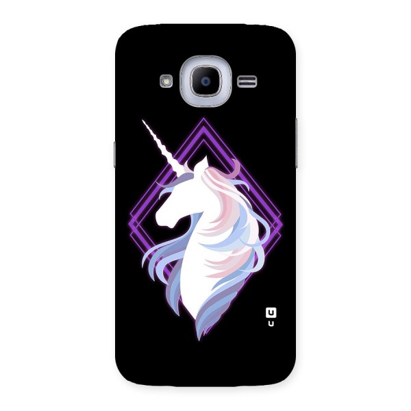 Cute Unicorn Illustration Back Case for Samsung Galaxy J2 2016